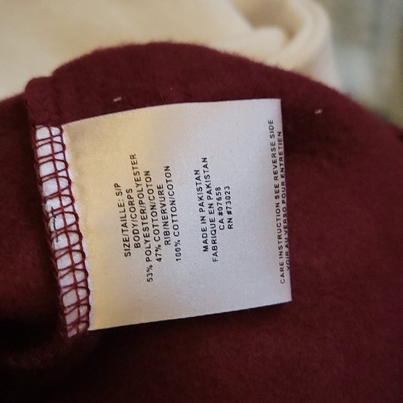 Burgundy Varsity Jacket - Picture 3 of 3